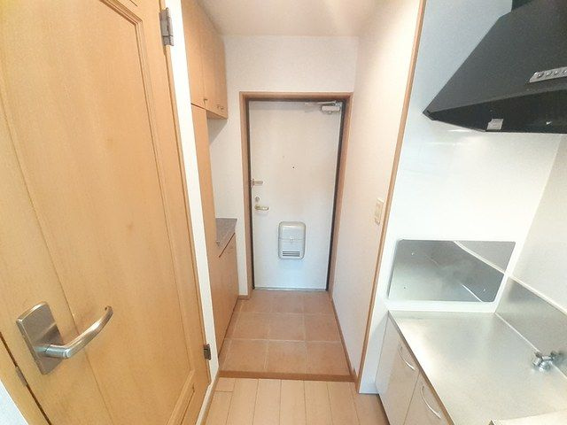 グレイスあらかわの玄関
