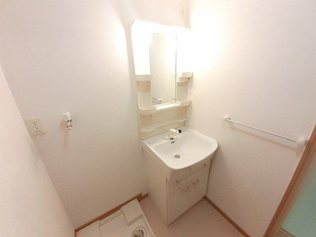 グレイスあらかわの洗面所