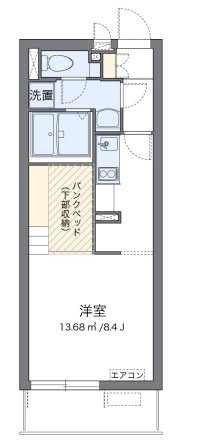 ミランダエレガンスの間取り