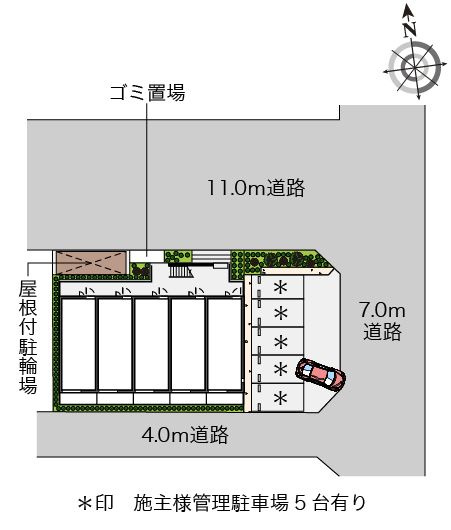 ミランダエレガンスの区画図
