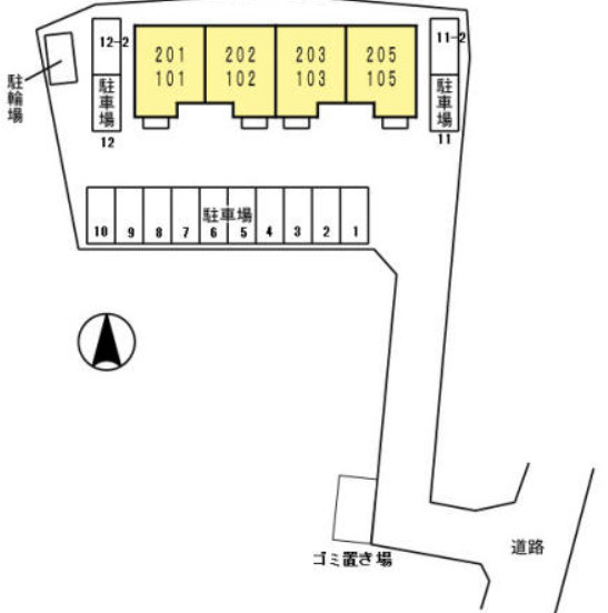 Braveryの駐車場