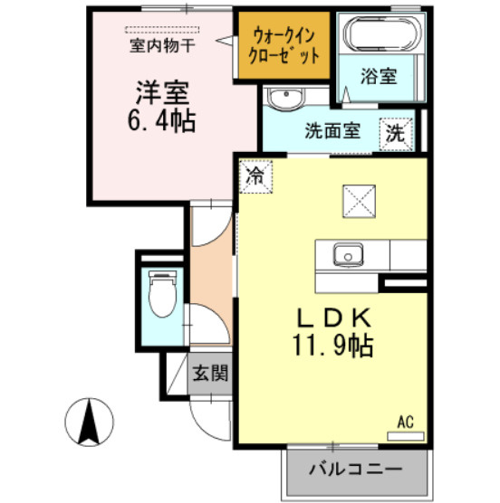 Braveryの間取り