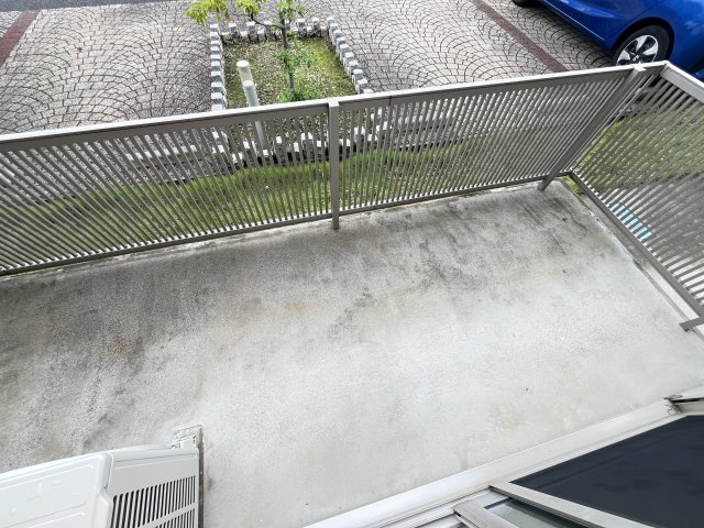 プラシデス　Ｂ棟のバルコニー