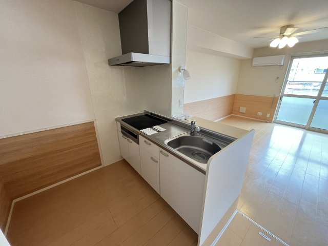 プラシデス　Ｂ棟のキッチン