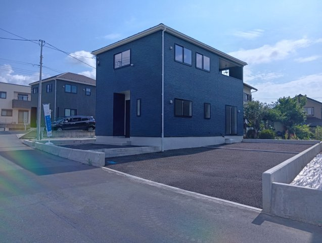 売新築戸建　富士市天間の前面道路含む現地写真