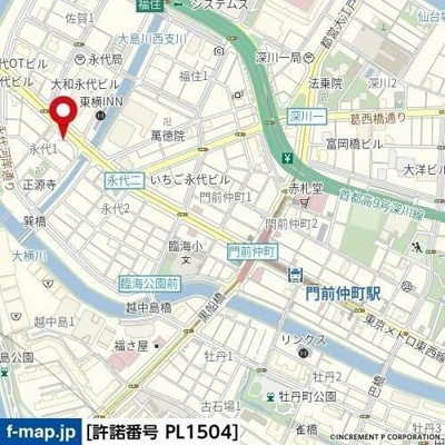 【地図】 | ハーモニーレジデンス門前仲町