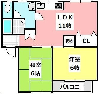 アネックス華の間取り