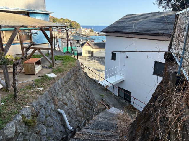 河津町　見高のその他|海側に降りる歩き道