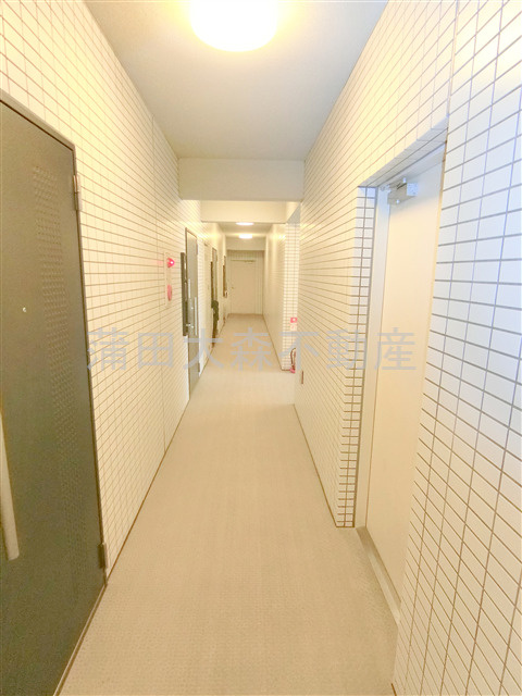 武蔵新田駅最上階角部屋のその他共用部分|共用廊下
