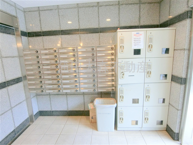 武蔵新田駅最上階角部屋のその他共用部分|宅配BOXメールBOX