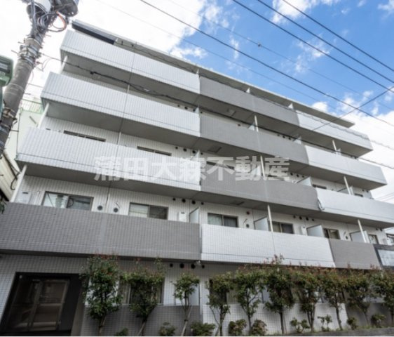 武蔵新田駅最上階角部屋の外観