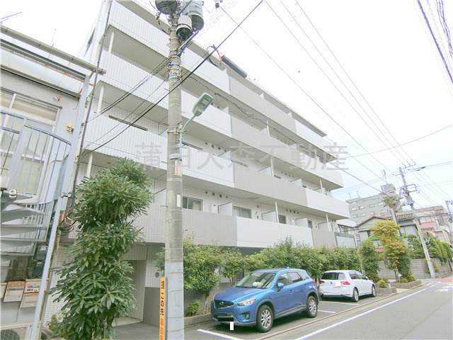 武蔵新田駅最上階角部屋の外観