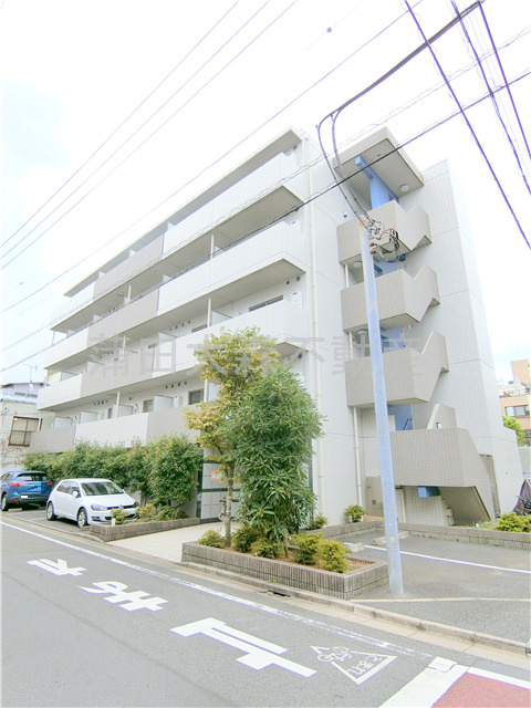 武蔵新田駅最上階角部屋の外観