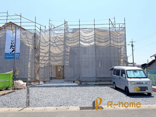 ひたちなか市三反田　新築戸建て　A号棟の外観|ご予約を頂ければ、『平日』はもちろん『早朝』や『夜間』もご見学可能です♪お気軽にお申し付けください♪