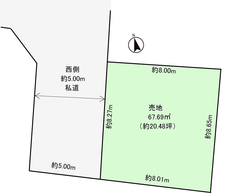 東久留米市南町三丁目　土地