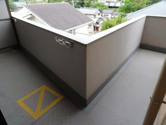 福岡市南区筑紫丘２丁目の賃貸マンションのバルコニー