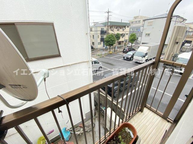 堀切7丁目貸住居付工場のバルコニー|※家具撤去予定