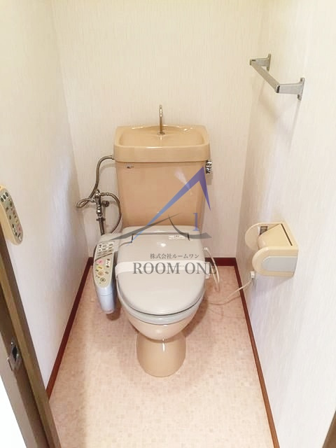 グリーンパーク北千住３　１番館のトイレ|トイレです。