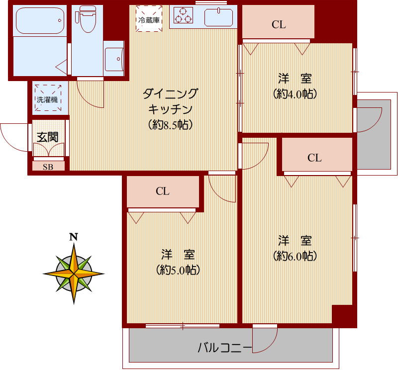 【間取り】