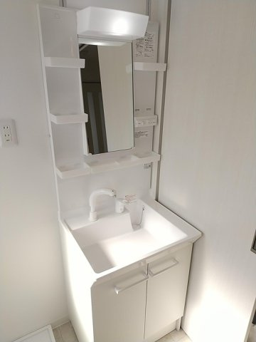 双輪建物第八コーポの洗面所