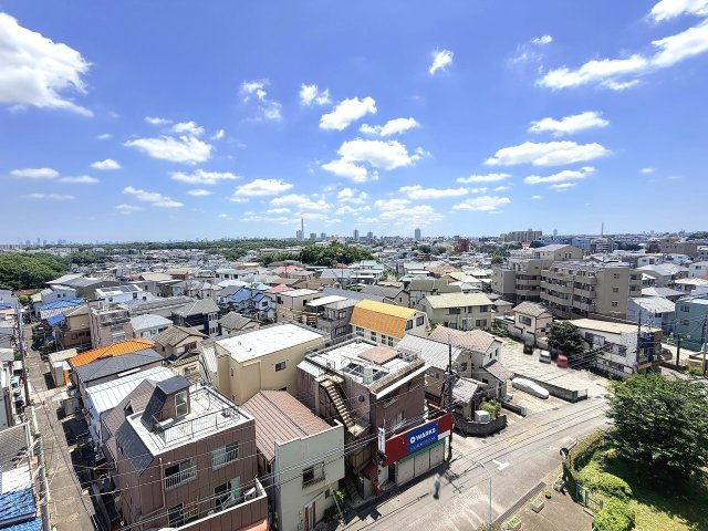 【展望】 | DIKマンション和光D棟（成増店） | 高層階8階部分につき眺望も良好です。天気の良い日にはスカイツリーも見えます☆