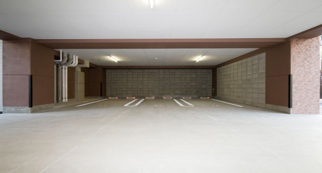 熊本市中央区水前寺２丁目の賃貸マンションの駐車場