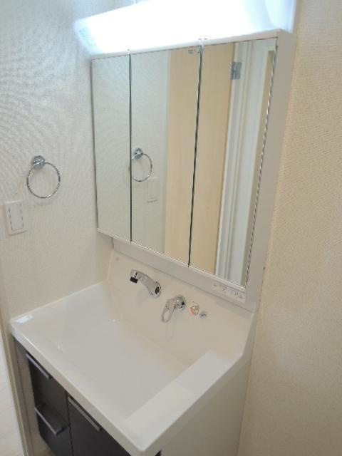 ステーションフロント浅草の洗面所