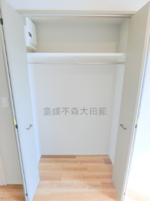クレヴィアリグゼ西馬込の収納|洋室4.3帖収納　オープンクローゼット