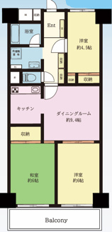【間取り】 | サンライズ伊奈