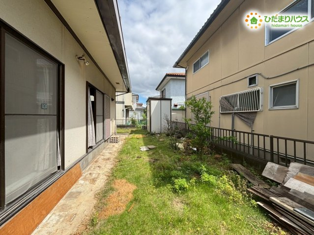 中古戸建　熊谷市肥塚の庭|南側には大きなお庭です。広すぎずちょうど良い広さです！