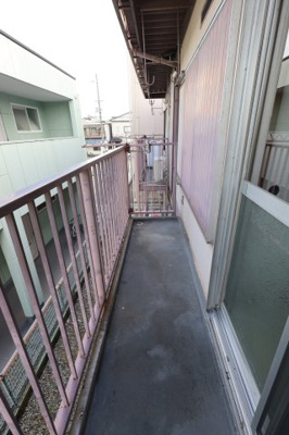 【バルコニー】 | 八田ハイツB棟