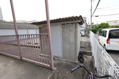【その他共用部分】 | 八田ハイツB棟 | 敷地内ゴミ捨場