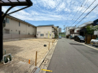 【前面道路含む現地写真】 | 上野芝向ヶ丘町１丁　売土地 | 【周辺施設もご紹介可能】お住まいになった際のイメージをお持ちいただくため、周辺施設へのご案内も致します♪お気軽にお申し付けください！