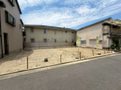【外観】 | 上野芝向ヶ丘町１丁　売土地 | 【閑静な住宅地でのびのび子育て】閑静な住宅地で子育て家族にピッタリ！毎日のお散歩も快適な緑に恵まれたエリアです♪