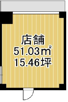 守山市二町町の店舗一部の間取り