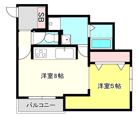 【間取り】 | ノイヴェル吉田