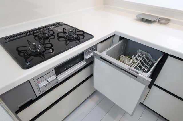 《仲介手数料無料》中央区大戸５丁目1-10-3新築一戸建て‎サニータウンのキッチン