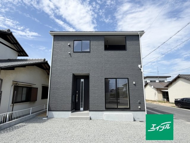 【外観】 | クレイドルガーデン倉敷市連島町鶴新田第17 (全4棟) | 並列3台駐車可能です！