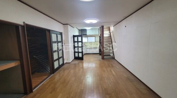 住之江区粉浜戸建　貸店舗・事務所の居間・リビング