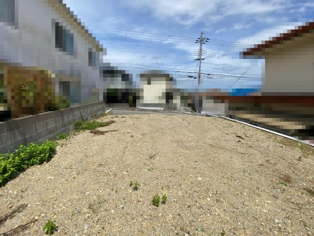 大久保町大窪　売土地の外観|敷地西部から道路側への風景