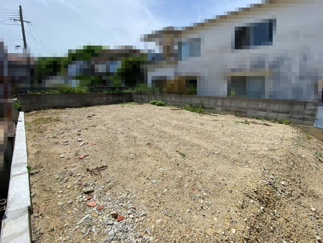大久保町大窪　売土地の外観|敷地南東部から北西側への風景