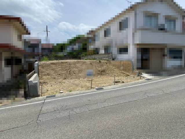 大久保町大窪　売土地の外観|間口が約8.7ｍ、駐車場３台分も可能です