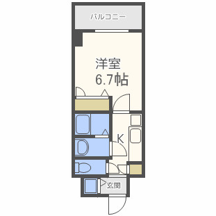 シャルマンフジ大阪城南の間取り|シャルマンフジ大阪城南　間取り