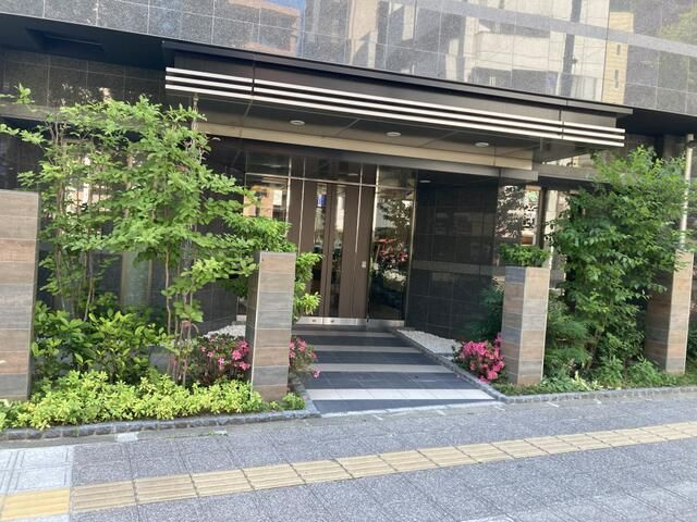 クレアホームズフラン仙台五橋のエントランス
