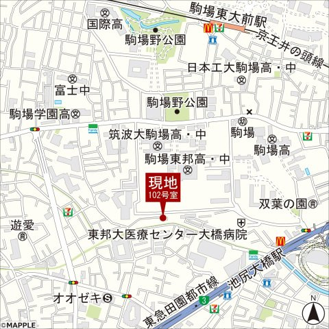 【地図】 | グランドメゾン池尻