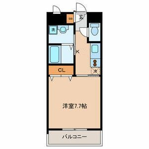 ベルメゾン梅ヶ丘の間取り|間取りです。