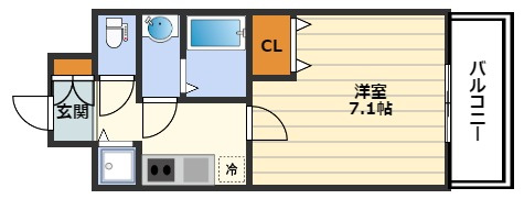 S-RESIDENCE天満Gracisの間取り