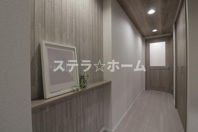 サンメゾン枚方朝日丘かえで館の内装|廊下です