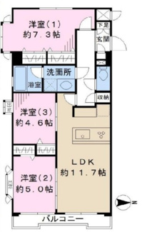 【間取り】 | ハイネスときわ台 | 間取り図！