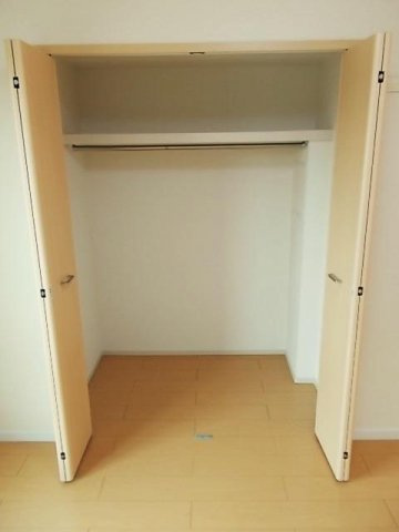 合志市須屋のアパートの収納|大きなスペースがあり、収納には困りません